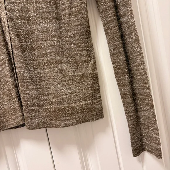 Jacob Metallic Shimmer V-neck Button Cardigan - Picture 6 of 13